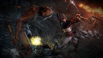 Nioh Русские субтитры ОБЛОЖКА на русском CUSA 07123 Видеоигра на диске PS4 / PS5