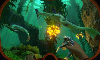 Subnautica Русские субтитры CUSA 13893 Видеоигра на диске PS4 / PS5
