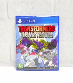 Transformers Devastation Английский язык ОБЛОЖКА на русском CUSA 01985 Видеоигра на диске PS4 / PS5