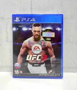 UFC 3 Русские субтитры ОБЛОЖКА на русском CUSA 06534 Видеоигра на диске PS4 / PS5