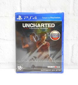 Uncharted Утраченное Наследие Полностью на русском включая ОБЛОЖКУ CUSA 09564 Видеоигра на диске PS4 / PS5