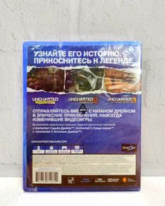 Uncharted The Nathan Drake Collection Натан Дрейк Коллекция Полностью на русском включая ОБЛОЖКУ CUSA 02344 Видеоигра на диске PS4 / PS5