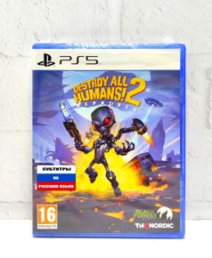 Destroy All Humans 2 Reprobed Русские субтитры PPSA 05399 Видеоигра на диске PS5