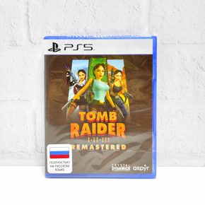 Tomb Raider I-III (1-3) Remastered Полностью на русском PPSA 16902 Видеоигра на диске PS5