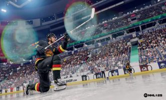 NHL 25 НХЛ 2025 Английский язык PPSA 18744 Видеоигра на диске PS5