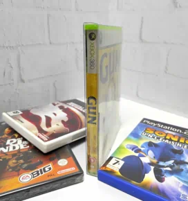 Прозрачная защитная коробка для дисков PS2 Xbox 360 Nintendo Wii GameCube (комплект 5 шт)