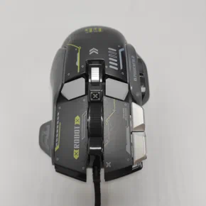 Профессиональная проводная игровая мышь G6 с 10 клавишами, 12800DPI, RGB для киберспорта Черная