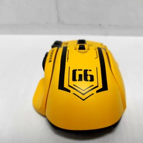 Профессиональная игровая мышь G6, Wireless беспроводная с 10 клавишами, 12800DPI, RGB мышь для киберспорта Bumblebee