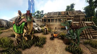 ARK Survival Evolved Русские субтитры Видеоигра на картридже Nintendo Switch