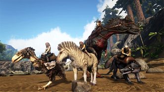 ARK Survival Evolved Русские субтитры Видеоигра на картридже Nintendo Switch