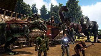 ARK Survival Evolved Русские субтитры Видеоигра на картридже Nintendo Switch