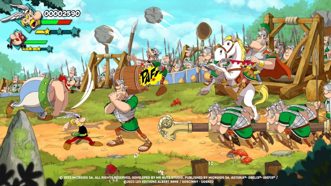 Asterix & Obelix Slap Them All Астерикс и Обеликс Дайте им всем пощёчину Английский язык Видеоигра на картридже Nintendo Switch