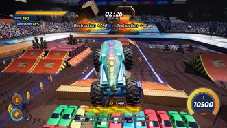 Hot Wheels Monster Trucks Stunt Mayhem Английский язык Видеоигра на картридже Nintendo Switch
