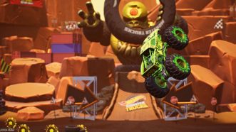 Hot Wheels Monster Trucks Stunt Mayhem Английский язык Видеоигра на картридже Nintendo Switch