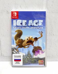 Ice Age Scrats Nutty Adventure Ледниковый период Русские субтитры Видеоигра на картридже Nintendo Switch