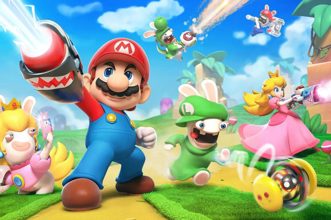 Mario + Rabbids Kingdom Battle Русские субтитры Видеоигра на картридже Nintendo Switch