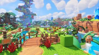 Mario + Rabbids Kingdom Battle Русские субтитры Видеоигра на картридже Nintendo Switch