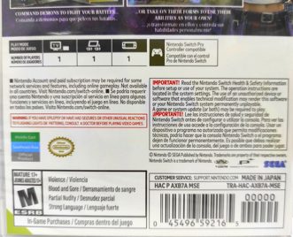 Bayonetta 3 Русские субтитры Видеоигра на картридже Nintendo Switch