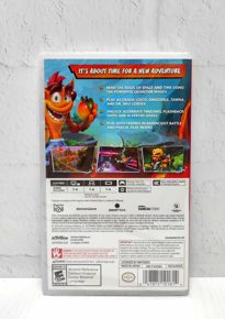 Crash Bandicoot 4 - Это Вопрос Времени Русские субтитры Видеоигра на картридже Nintendo Switch