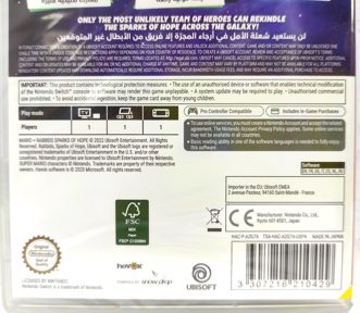 Mario + Rabbids Sparks Of Hope Русские субтитры Видеоигра на картридже Nintendo Switch