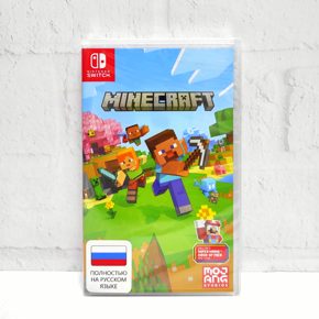 Minecraft Полностью на русском Видеоигра на картридже Nintendo Switch