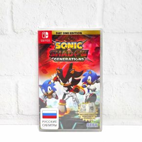 Sonic X Shadow Generations Day One Edition Русские субтитры Видеоигра на картридже Nintendo Switch