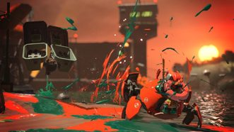 Splatoon 3 Русские субтитры Видеоигра на картридже Nintendo Switch