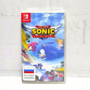 Team Sonic Racing Русские субтитры Видеоигра на картридже Nintendo Switch