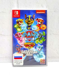 PAW Patrol Mighty Pups Save Adventure Bay Щенячий Патруль Полностью на русском Видеоигра на картридже Nintendo Switch