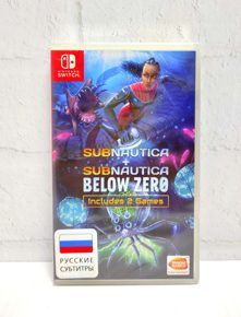 Subnautica + Subnautica: Below Zero Русские субтитры Видеоигра на картридже Nintendo Switch