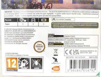 Subnautica + Subnautica: Below Zero Русские субтитры Видеоигра на картридже Nintendo Switch