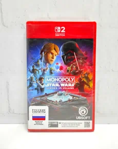 Monopoly Star Wars Heroes vs Villains Русские субтитры Видеоигра на картридже Nintendo Switch 2