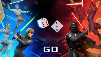 Monopoly Star Wars Heroes vs Villains Русские субтитры Видеоигра на картридже Nintendo Switch 2