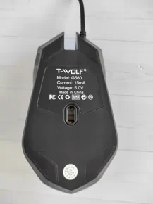 Мышь проводная игровая T-WOLF G560 Pure Black