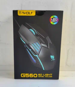 Мышь проводная игровая T-WOLF G560 Star Black