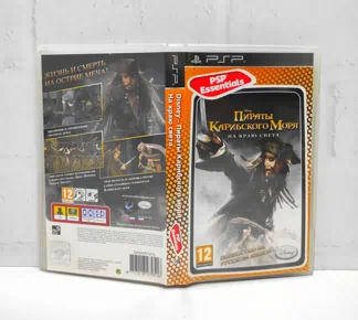 Disney Pirates of the Caribbean At Worlds End Пираты Карибского моря На краю света Полностью на русском ULES 00728 Видеоигра на диске PSP. Товар уцененный