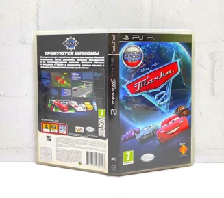 Disney Pixar Cars 2 Тачки 2 Полностью на русском UCES 01534 Видеоигра на диске PSP. Товар уцененный