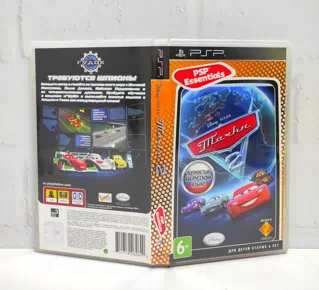 Disney Pixar Cars 2 Тачки 2 Полностью на русском UCES 01534 Видеоигра на диске PSP. Товар уцененный