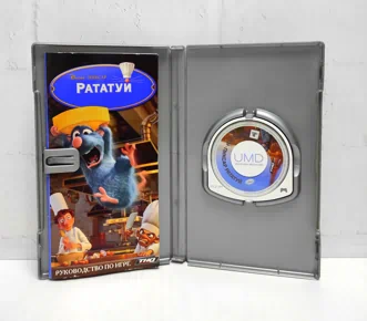 Disney Pixar Ratatouille Рататуй Русские субтитры ULES 00748 Видеоигра на диске PSP. Товар уцененный