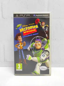 Disney Pixar Toy Story The Big Escape История игрушек Большой побег Полностью на русском ULES 01404 Видеоигра на диске PSP. Товар уцененный