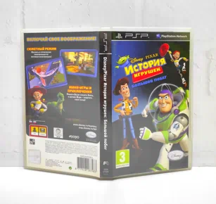 Disney Pixar Toy Story The Big Escape История игрушек Большой побег Полностью на русском ULES 01404 Видеоигра на диске PSP. Товар уцененный