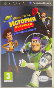 Disney Pixar Toy Story The Big Escape История игрушек Большой побег Полностью на русском ULES 01404 Видеоигра на диске PSP