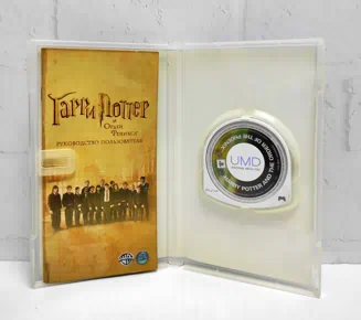 Harry Potter and the Order of the Phoenix Гарри Поттер и Орден Феникса Английский язык ULES 00829 Видеоигра на диске PSP. Товар уцененный