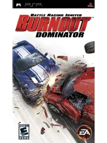 Burnout Dominator Английский язык ULES 00750 Видеоигра на диске PSP