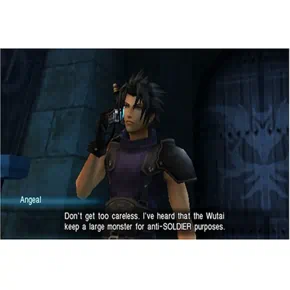Crises Core Final Fantasy VII Английский язык ULES 01044 Видеоигра на диске PSP