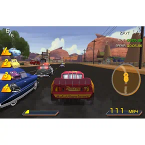 Disney Pixar Cars Тачки Английский язык ULES 00319 Видеоигра на диске PSP