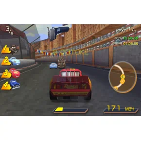 Disney Pixar Cars Тачки Английский язык ULES 00319 Видеоигра на диске PSP