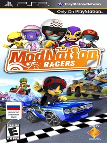 ModNation Racers Полностью на русском UCES 01327 Видеоигра на диске PSP
