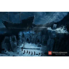 LEGO Disney Pirates Of The Caribbean Английский язык ULES 01528 Видеоигра на диске PSP
