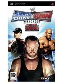 WWE Smack Down VS Raw 2008 Featuring ECW Английский язык ULES 00931 Видеоигра на диске PSP